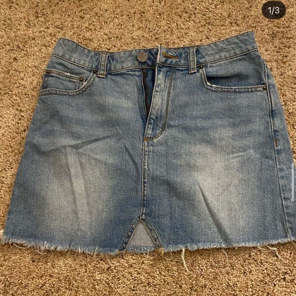 Denim skirt urban outfitters